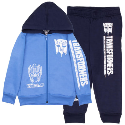 Transformers Boys Matching Sets Pullover Hoodie and Jogger Fleece Set for Boys 2 Piece Bundle