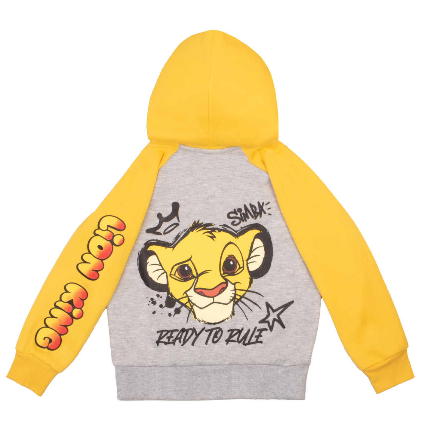 Disney The Lion King Boys Matching Sets Simba Pullover Hoodie and Jogger Fleece Set for Boys 2 Piece Bundle