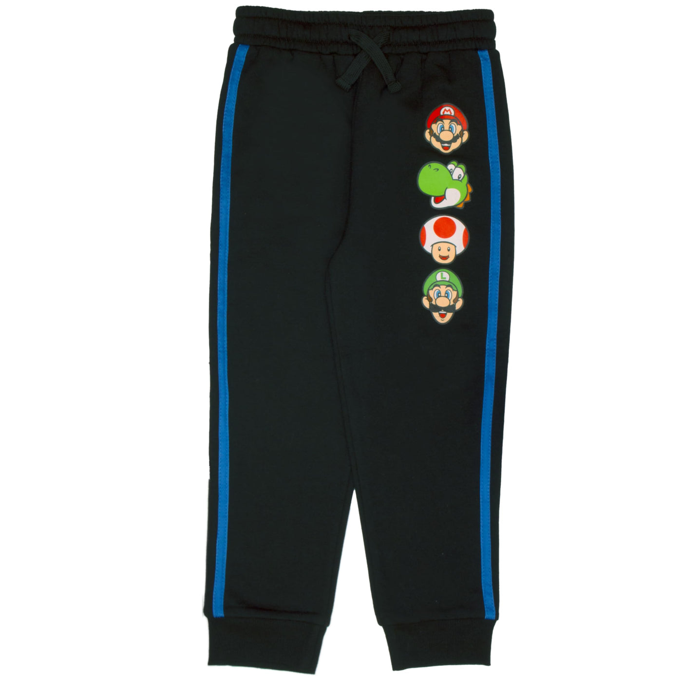 Nintendo Super Mario Boys 2-Pack Jogger Pants, Active Sweatpants Bundle Set for Kids and Toddlers