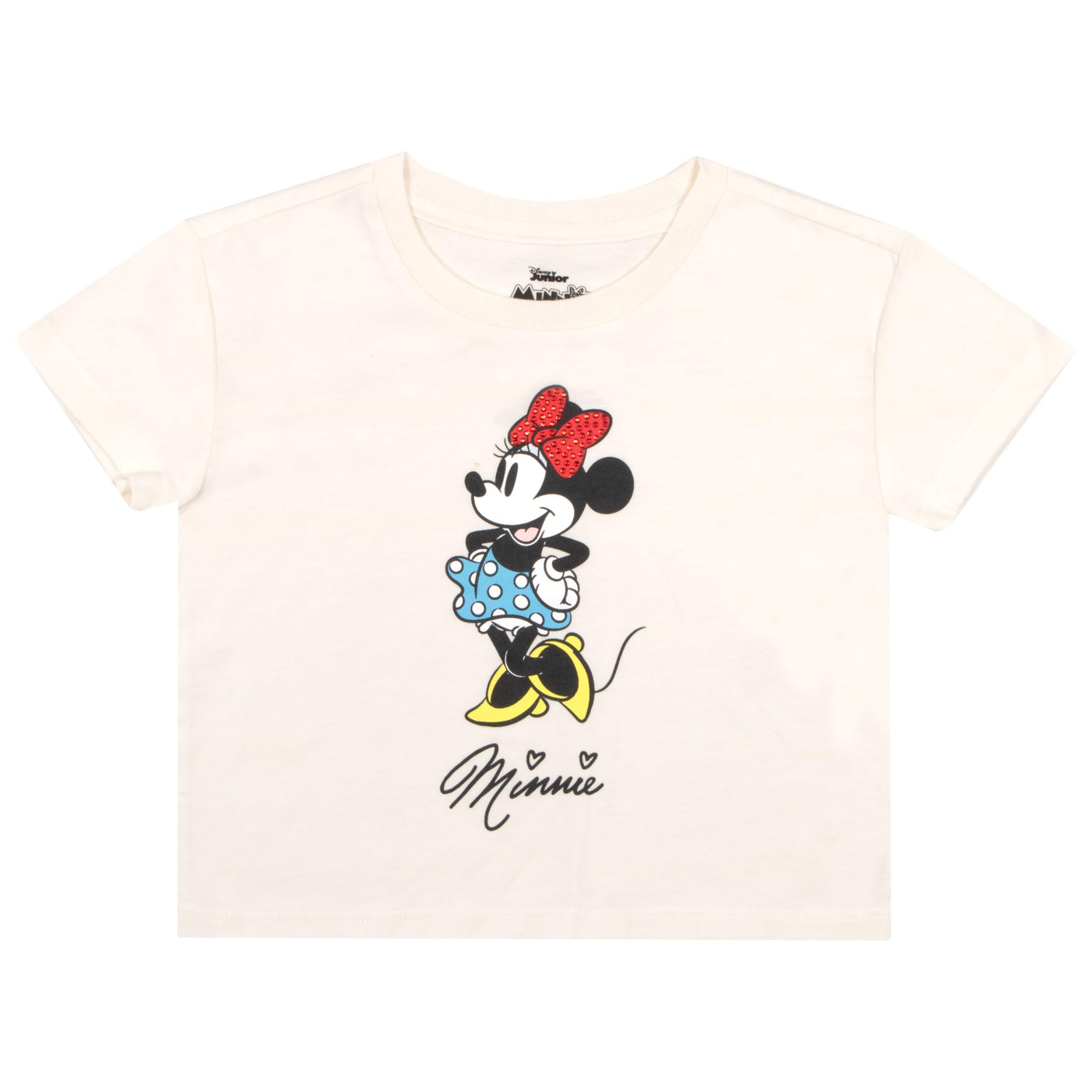 Disney Characters Minnie Mouse Lilo & Stitch Girls Short Sleeve T-Shirt, Short Sleeve Tee for Girls