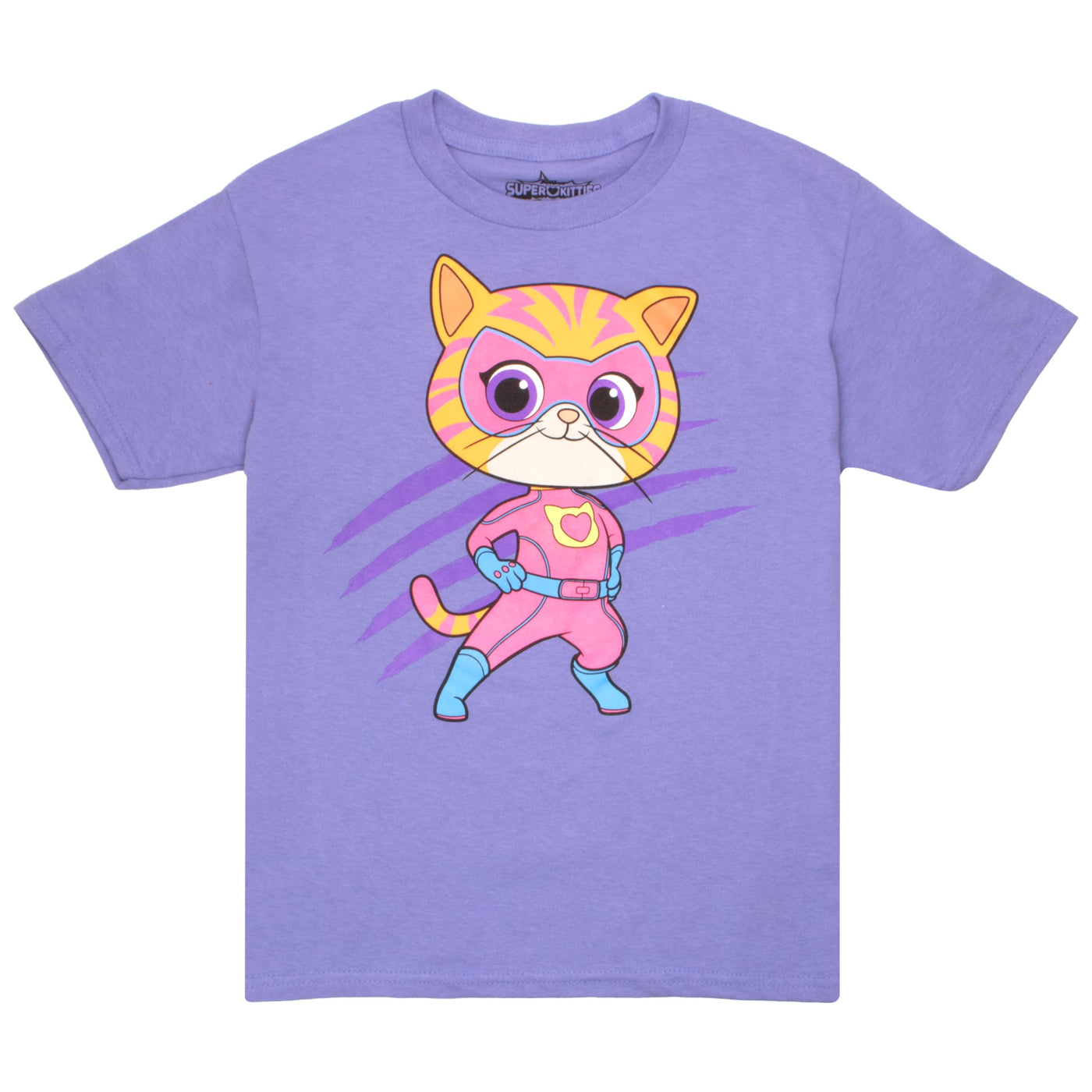 Disney Super Kitties Girls Graphic Tees Short Sleeve T Shirts SuperKitties Girls Fashion T Shirt 2 Pack Girls Tops Clothing