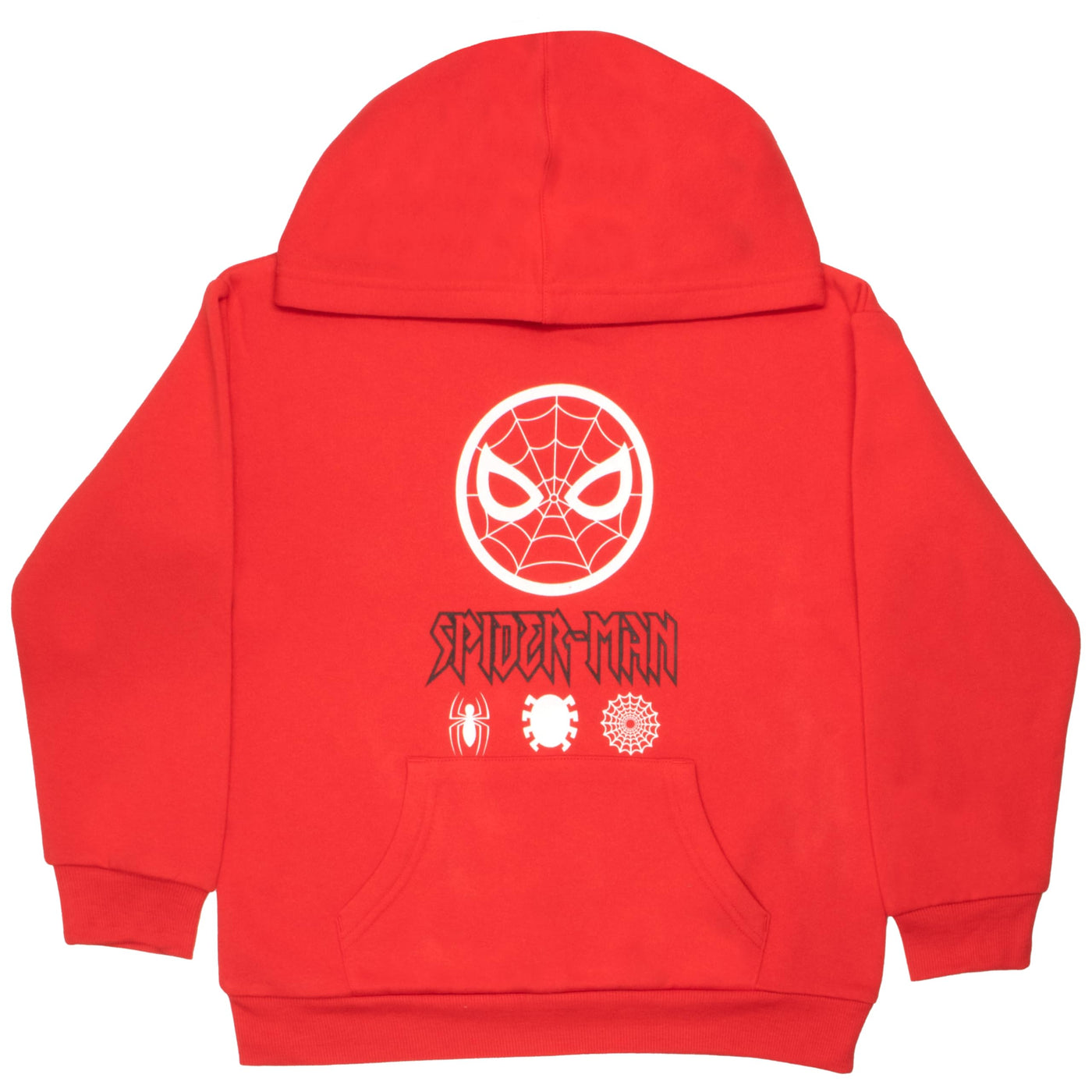 Marvel Spiderman Boys Hoodie and Short Set Spider-Man Graphic Hoodie and Shorts 2 Piece Set for Big Kids