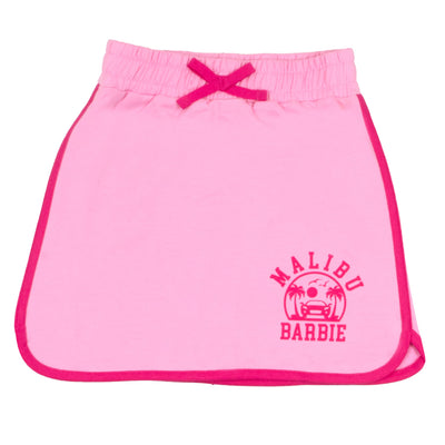 Barbie Little Girls Skort Set Short Sleeve Shirt and Skort Girls Fashion