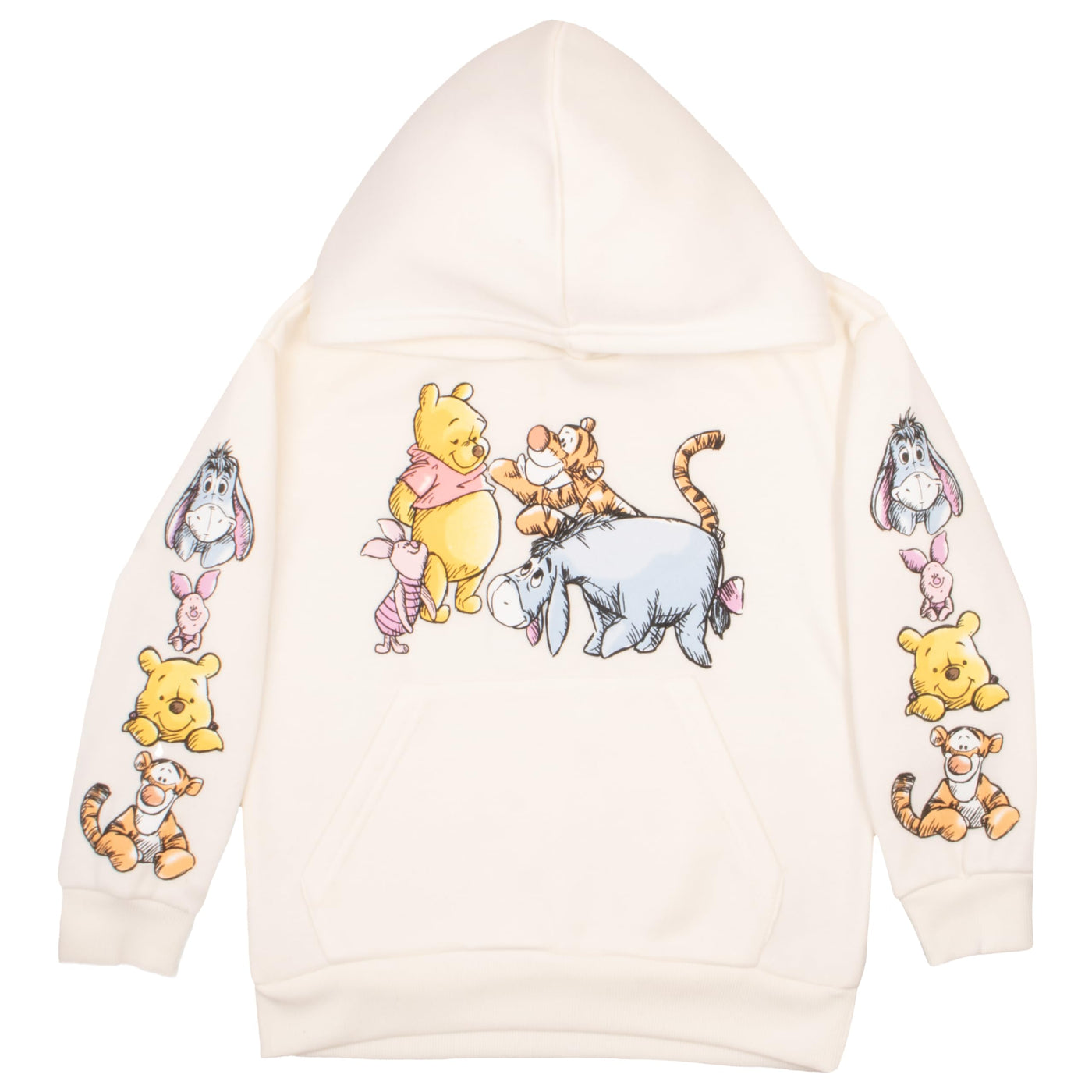 Disney Minnie Mouse, Winnie The Pooh, Lilo and Stitch Girls Pullover Hoodie for Kids