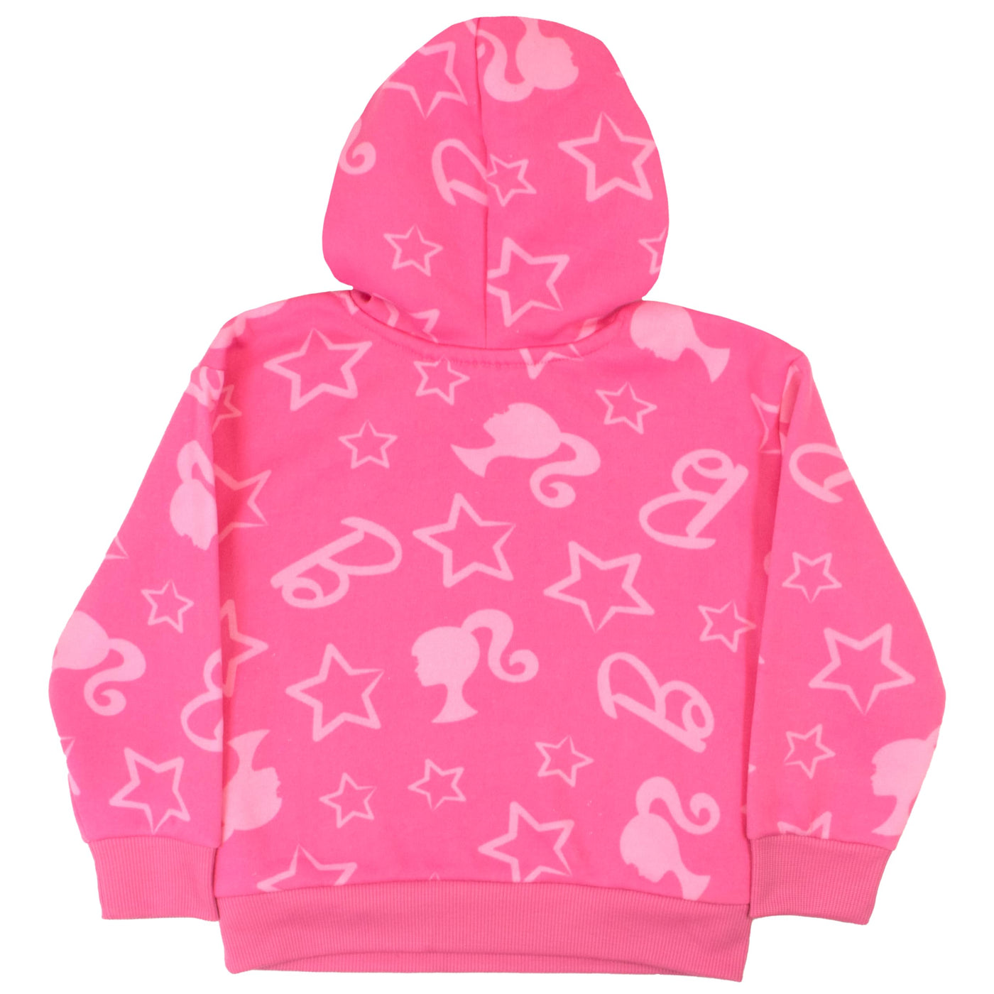 Barbie Girls Pullover Hoodie & Jogger Pants Set for Kids, Girls Hooded Sweatshirt and Active Sweatpants 2-Piece Bundle