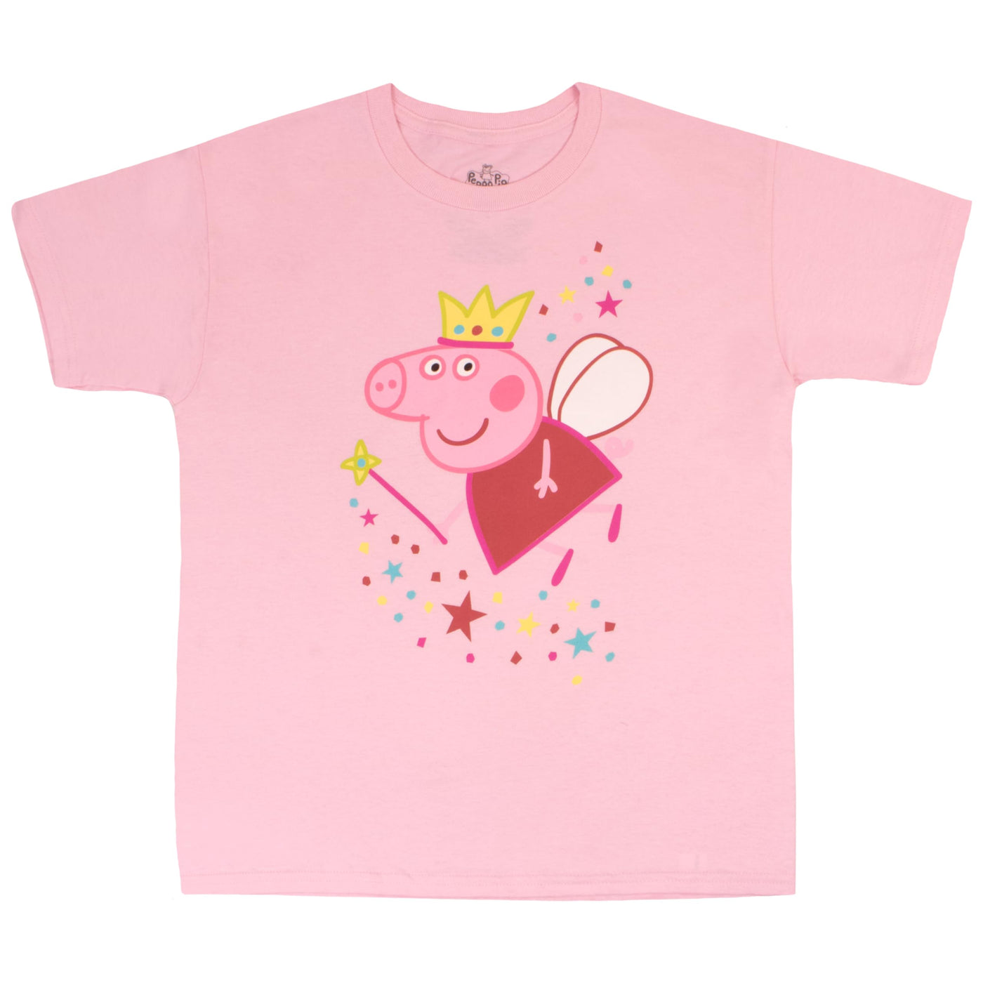 Peppa Pig Girls Graphic Tees Short Sleeve T Shirts Girls Fashion T Shirt 2 Pack Girls Tops Clothing