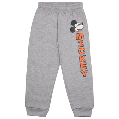 Disney Mickey Mouse Boys Pullover Hoodie & Pants, 2-Piece Outfit Set for Kids and Toddlers