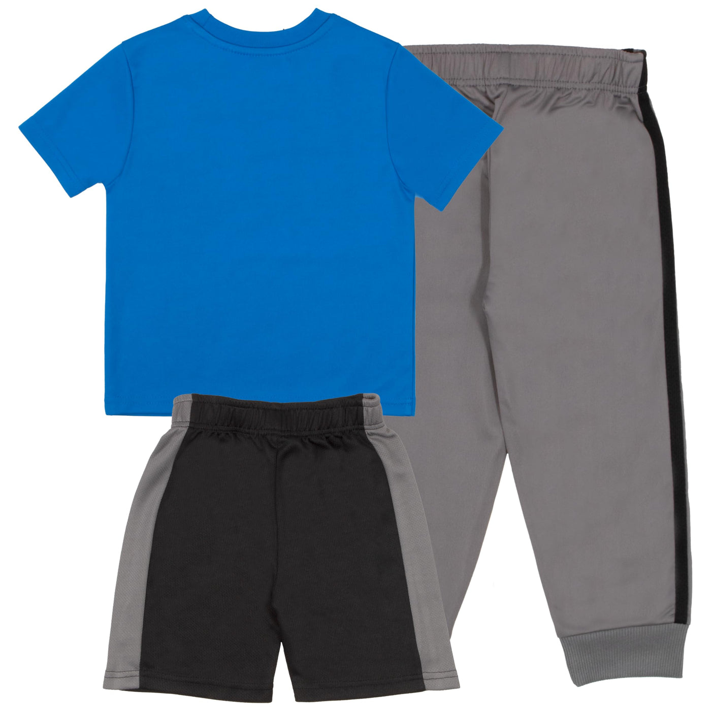 Nickelodeon Teenage Mutant Ninja Turtles Boys 3-Piece Pants Set - Short Sleeve Tee, Shorts, & Jogger TMNT 3-Pack Bundle Set