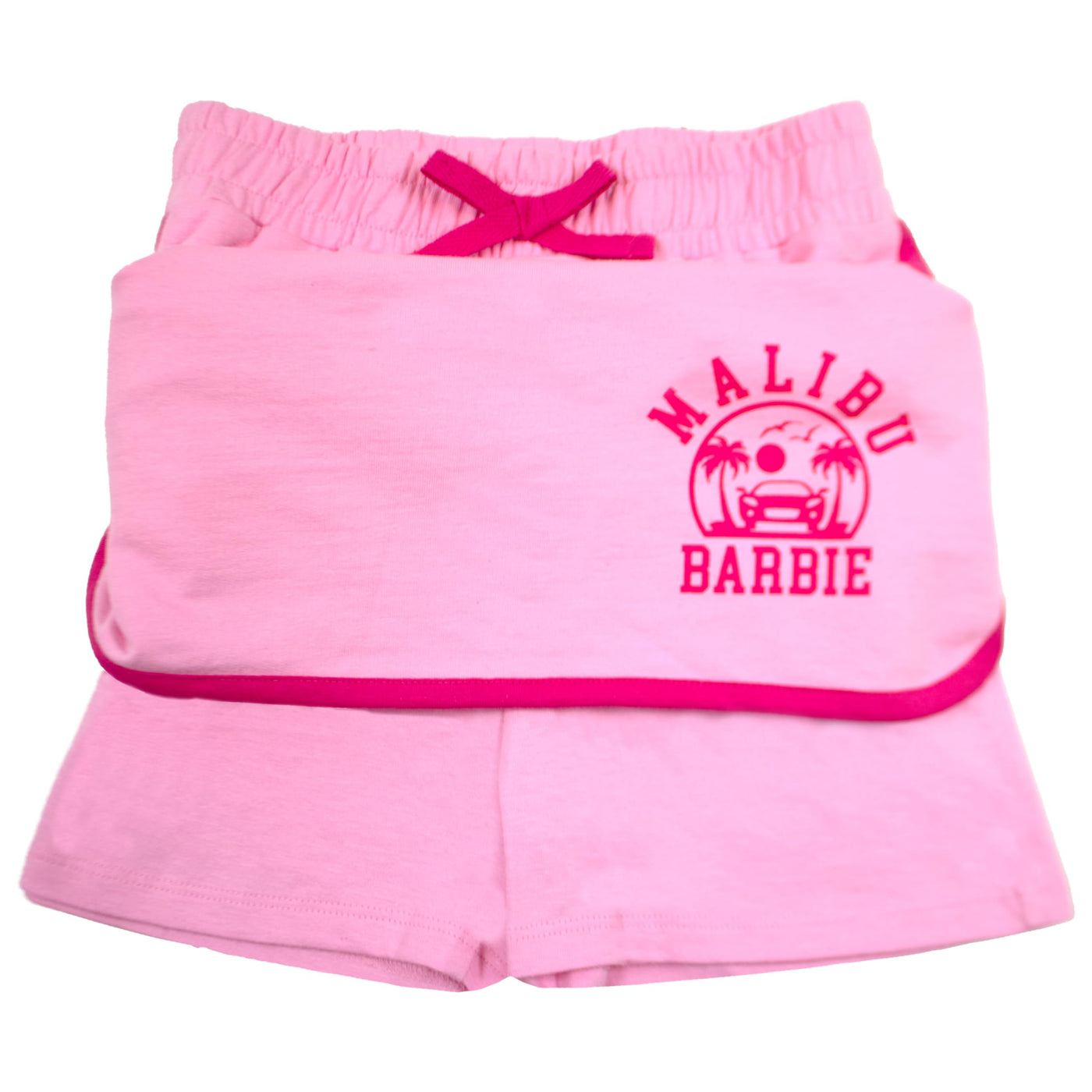 Barbie Little Girls Skort Set Short Sleeve Shirt and Skort Girls Fashion