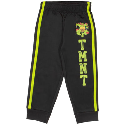 Nickelodeon Teenage Mutant Ninja Turtles Boys 3-Piece Pants Set - Short Sleeve Tee, Shorts, & Jogger TMNT 3-Pack Bundle Set