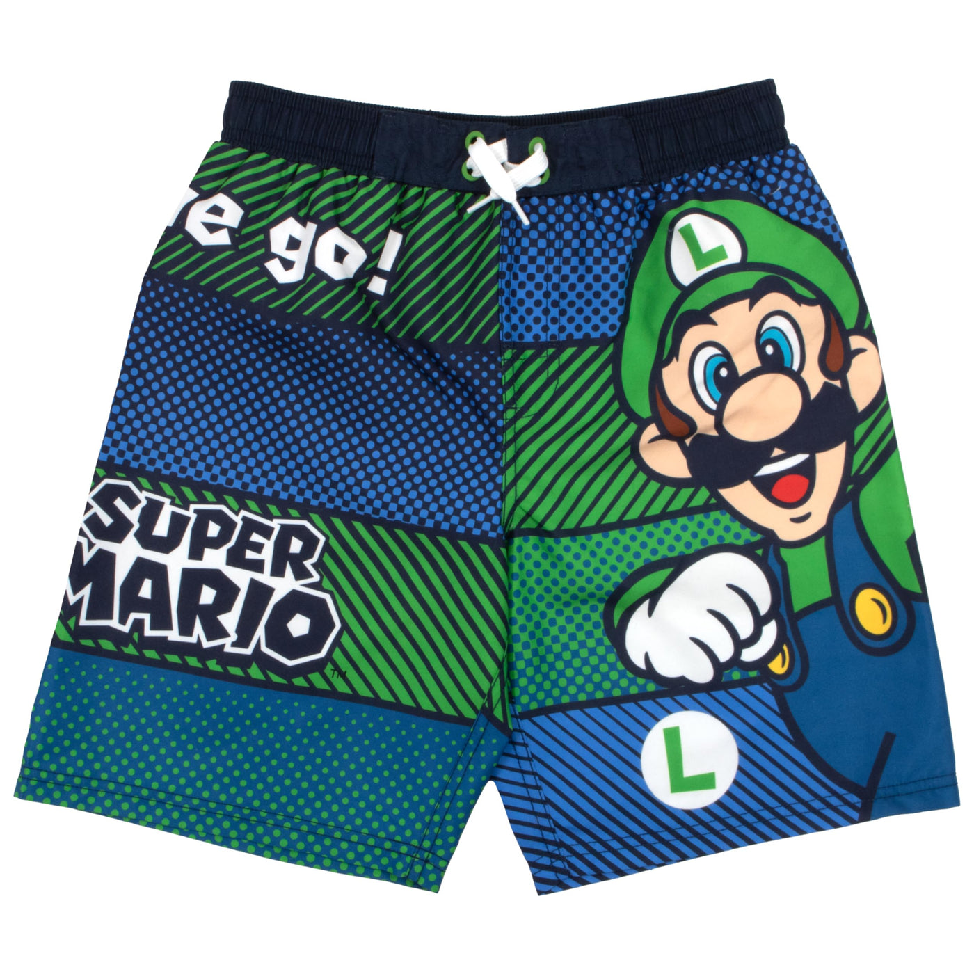 Nintendo Super Mario Bros Boys Swim Wear Rash Guard Set Super Mario 2 Piece Set Boys Swimsuit Boys Rash Guard Boy Swim Trunks