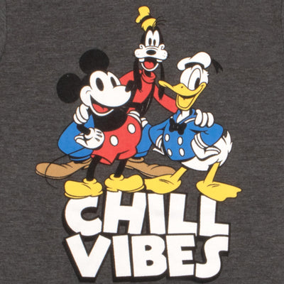 Disney Mickey Mouse Chill Vibes Boys 2-Pack Short Sleeve T-Shirt Bundle Set for Kids