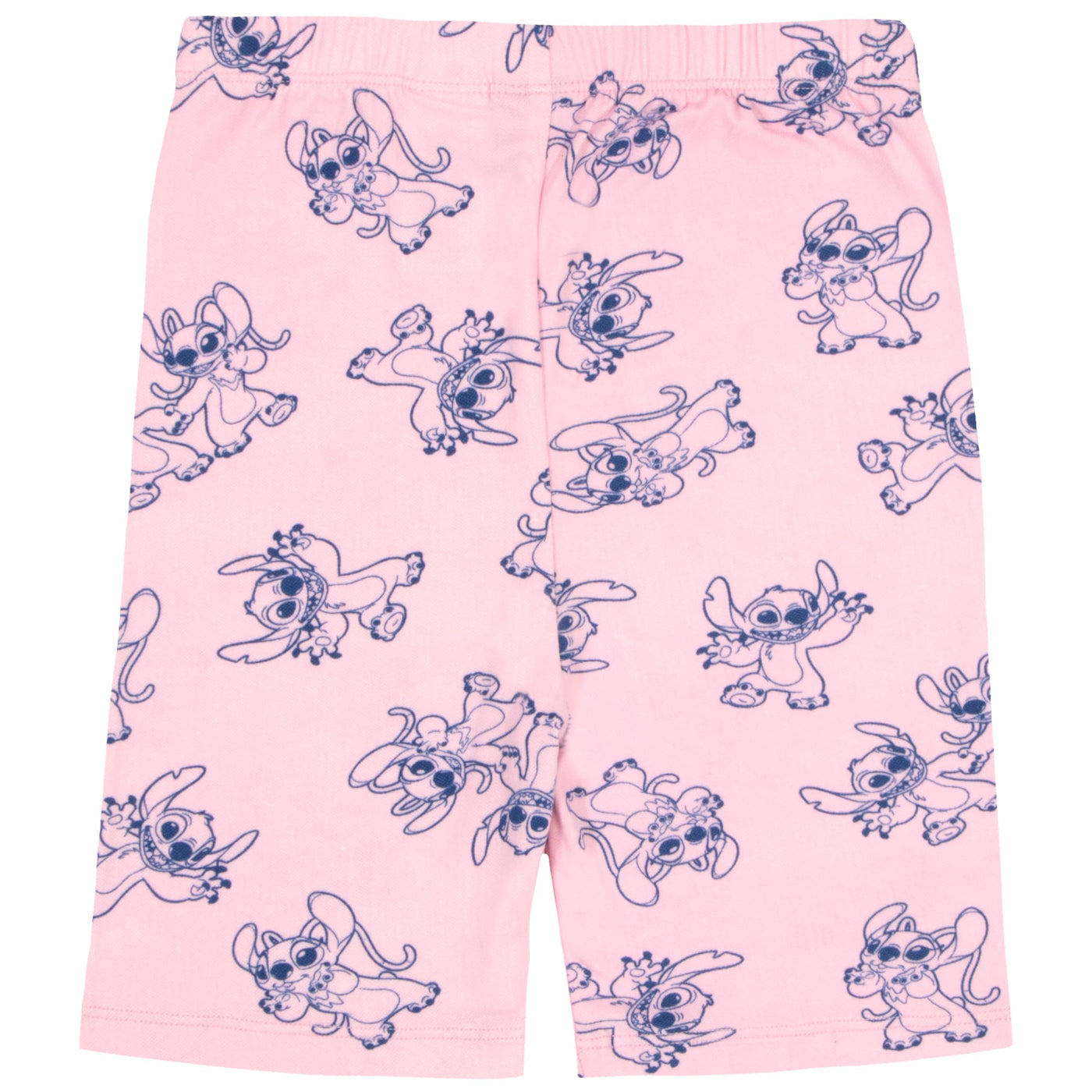 Disney Lilo and Stitch Girls 2-Pack Shorts Set - Lilo & Stitch Biker Shorts Bundle Set for Girls