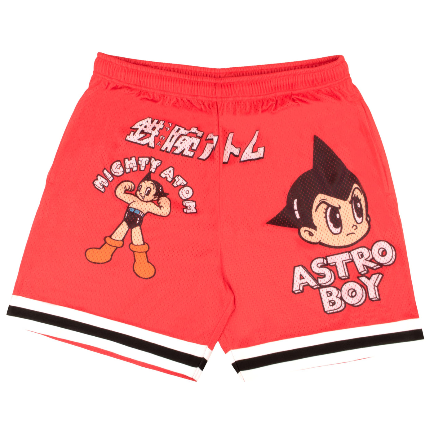 Isaac Morris Limited Astro Boy Mens Mesh Athletic Shorts Mighty Atom Manga Mesh Shorts AstroBoy Graphic Men's Shorts