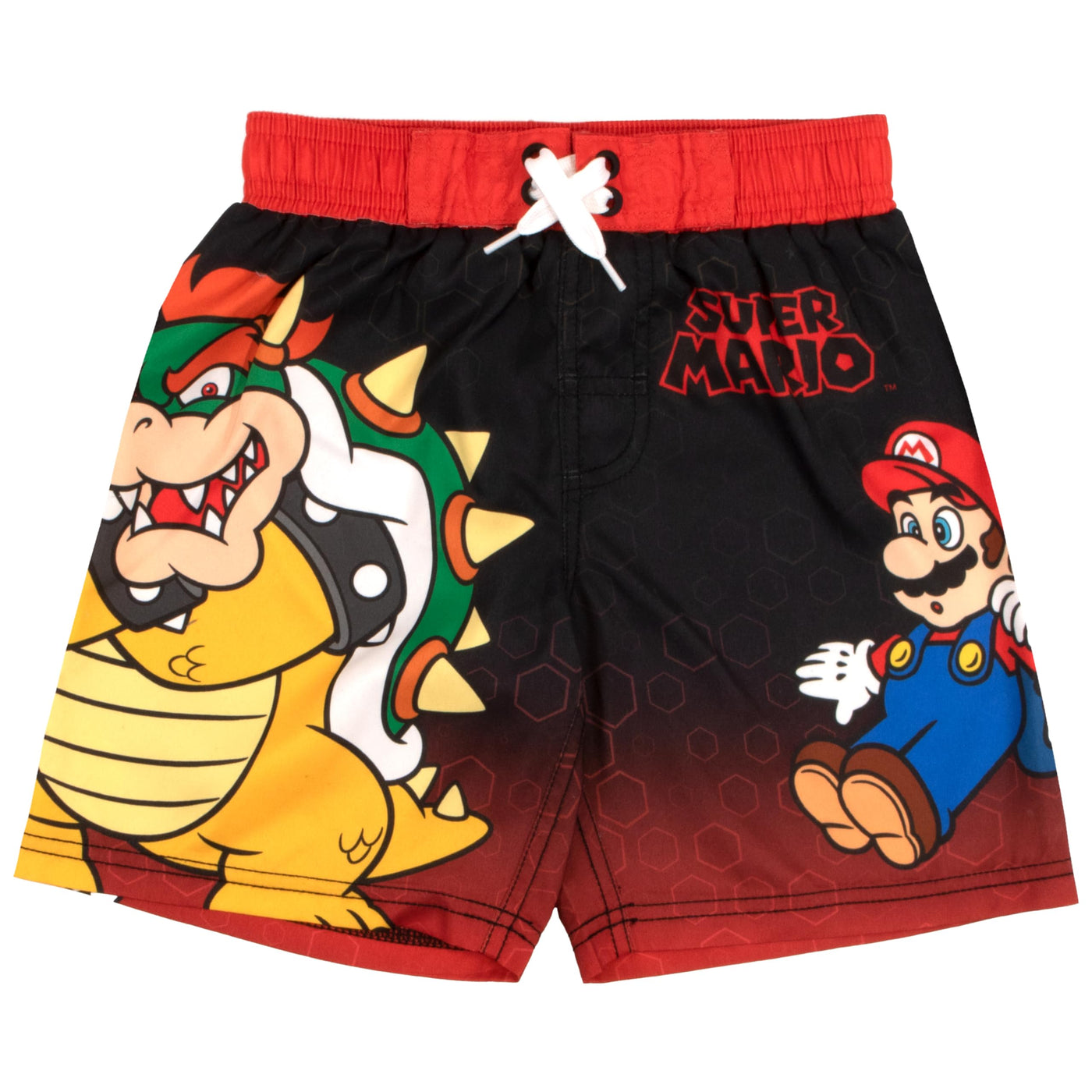 Nintendo Super Mario Bros Boys Swim Wear Rash Guard Set Super Mario 2 Piece Set Boys Swimsuit Boys Rash Guard Boy Swim Trunks