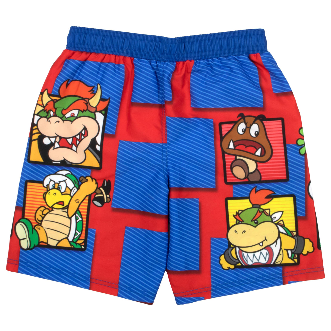 Nintendo Super Mario Bros Boys Swim Wear Rash Guard Set Super Mario 2 Piece Set Boys Swimsuit Boys Rash Guard Boy Swim Trunks