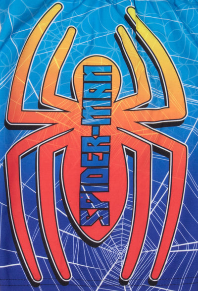 Marvel Spider-Man Peter Parker & Miles Morales Boys Swim Trunks Set - Spiderman Bathing Suit Swim Shorts 2-Pack Bundle Set