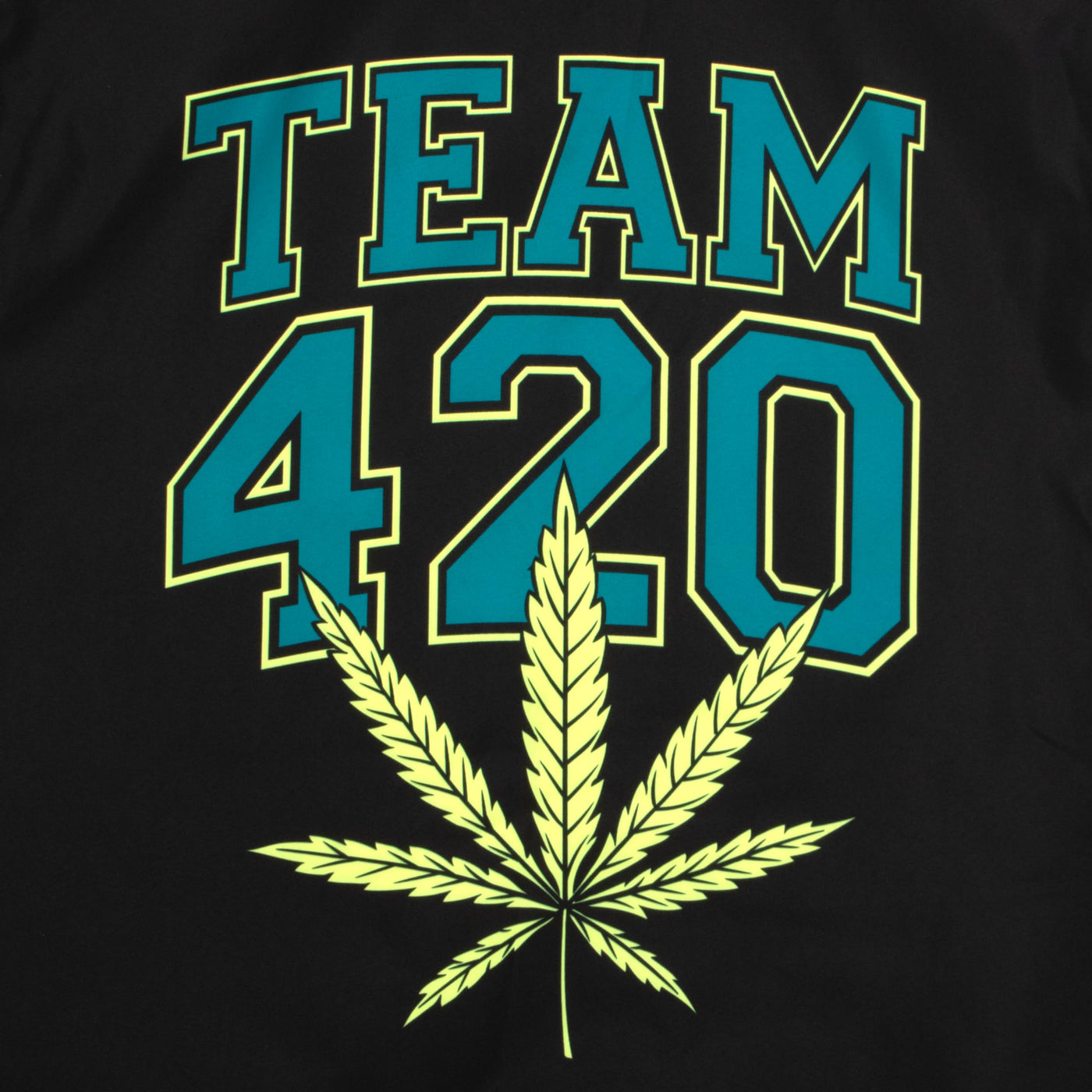 Isaac Morris Limited Cheech and Chong Team 420 Mens and Womens Zip-Up Varsity Jacket