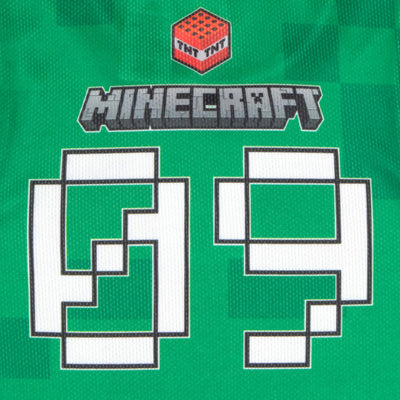 Minecraft Creeper Boys Basketball Sleeveless Shirt & Shorts, 2-Piece Outfit Set for Kids