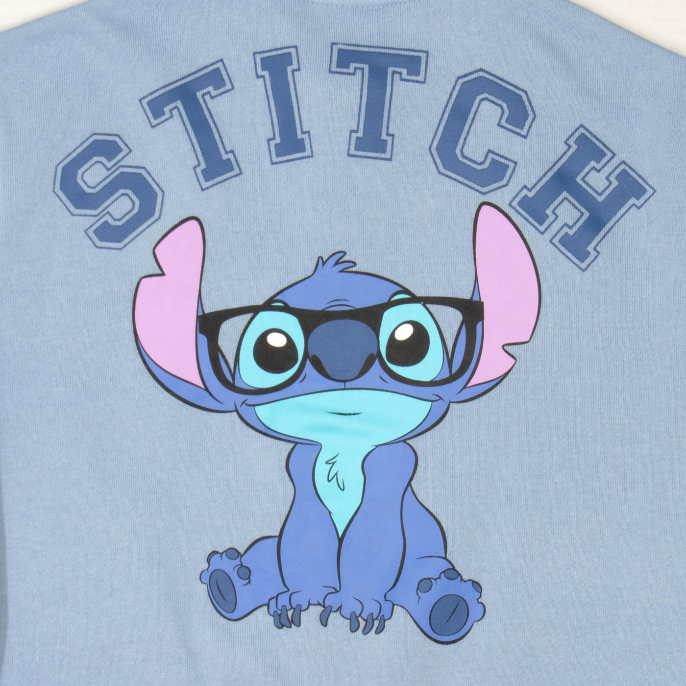 Disney Lilo and Stitch Girls Bomber Jacket, Stitch Name Fleece Zip-Up Varsity Jacket for Kids