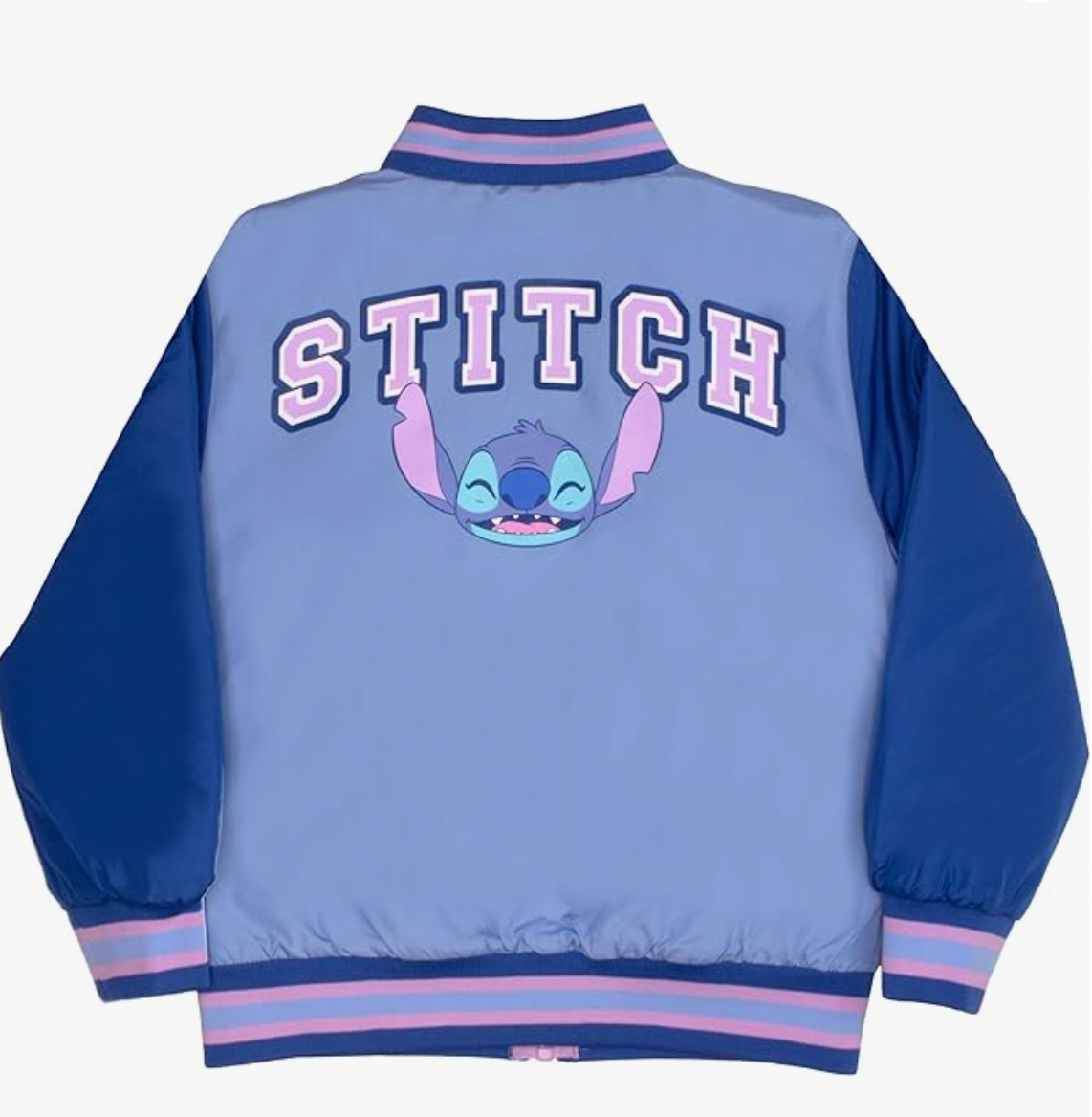 Disney Princess Girls Bomber Jackets, Minnie Mouse, Lilo and Stitch, Little Mermaid and More Bomber Jackets for Girls