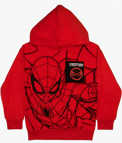 Marvel Spider-Man Graphic 2-Piece Set - Boys Fleece Pullover Hoodie & Jogger Pants 2-Pack Bundle Set for Kids and Toddlers