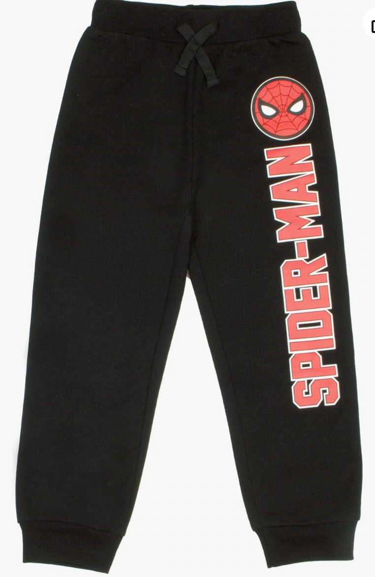 Marvel Spider-Man Graphic 2-Piece Set - Boys Fleece Pullover Hoodie & Jogger Pants 2-Pack Bundle Set for Kids and Toddlers