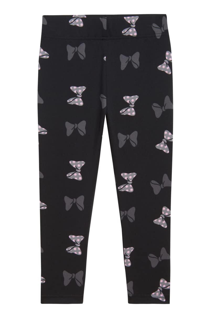 Disney Princess Minnie Mouse  3 Piece Pants Set for Girls, Girls Minnie Mouse Zip-Up Hoodie, T-Shirt, and Pants Set