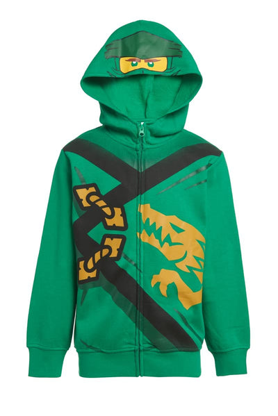 LEGO Ninjago Hoodies for Boys, Zip-Up Hooded Sweatshirts for Boys