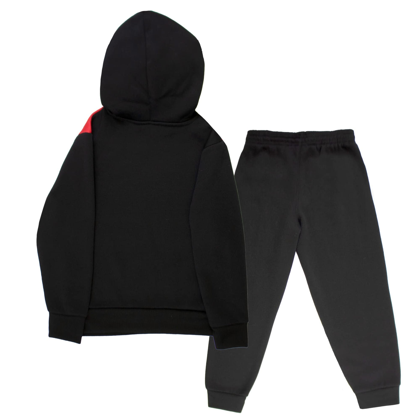 Marvel Avengers Spider-Man Black Panther Miles Morales Boys 2-Piece Fleece Sets, Fleece Hoodie and Pants Bundle Set for Boys