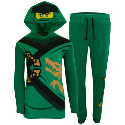 LEGO Ninjago Boys Pants Sets, Ninjago Pullover Hoodie Tee and Pants Sets for Boys