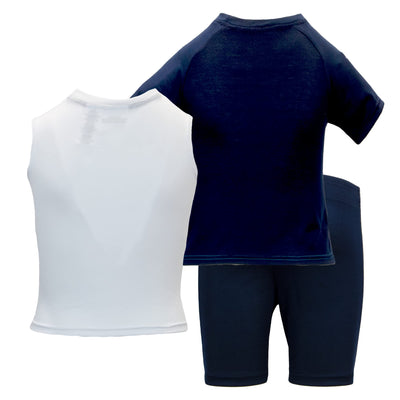 WARNER BROS. DC Comics DC League of Super-Pets Boys T-Shirt, Tanktop, and Shorts 3-Piece Set