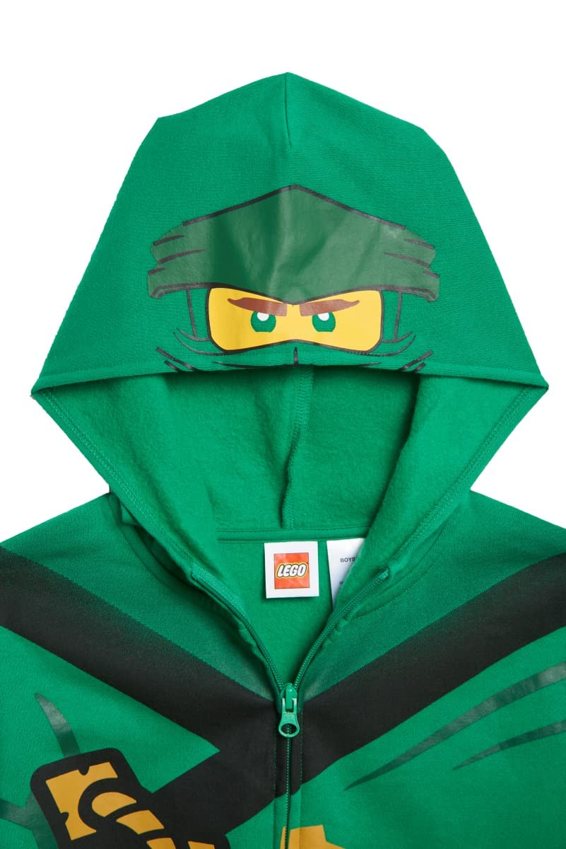 LEGO Ninjago Hoodies for Boys, Zip-Up Hooded Sweatshirts for Boys