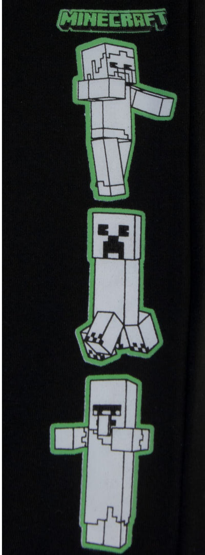 Minecraft Boys 2 Piece Fleece Pants Sets, Minecraft Pullover Hoodie and Jogger Set for Boys