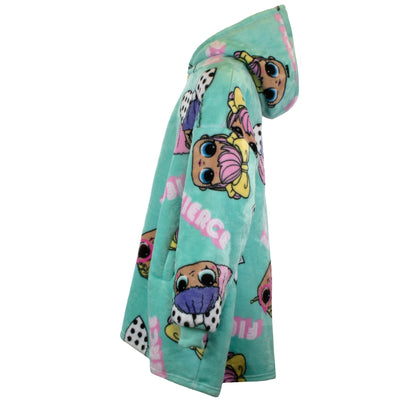 L.O.L. Surprise! THE WAYY BIG HOODIE Plush Lined Oversized Hoodie, Wearable Cozy Hoodie Blanket for Girls