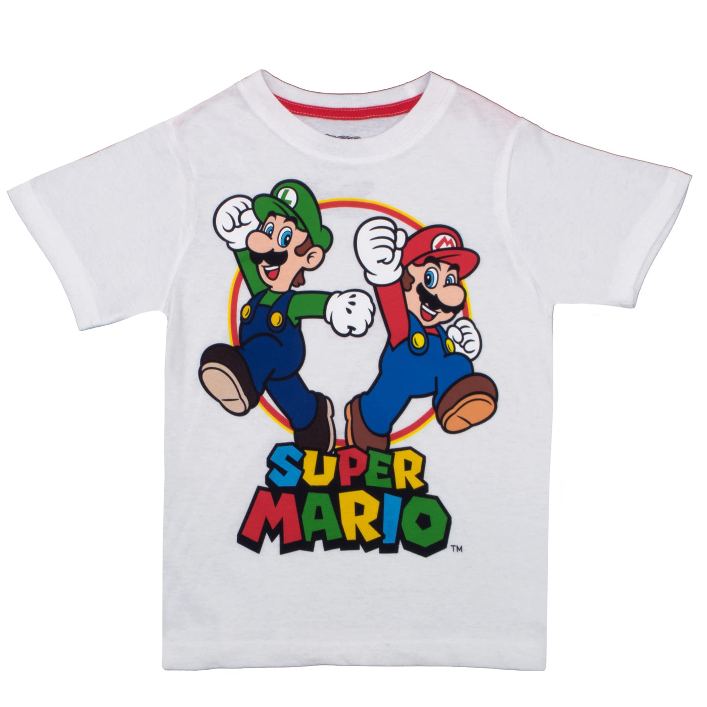 NINTENDO Super Mario Bros. Boys Mario Kart & Friends Graphic Short Sleeve T-Shirts 2 Pack