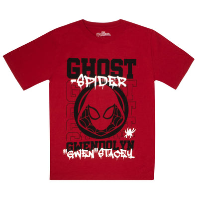 Marvel Spider-Man Spiderverse Avengers Short Sleeve Tee 4-Pack, Miles Morales Spider Gwen Boys 4 Pack T-Shirt Set