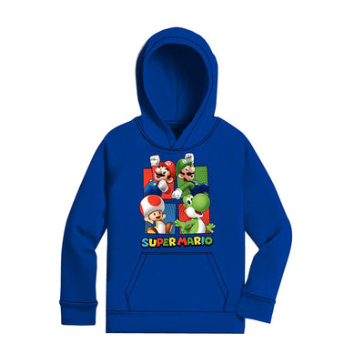 NINTENDO Super Mario Bros Clothing Boys Super Mario Hoodie Mario Kart Hooded Sweatshirt for Boys