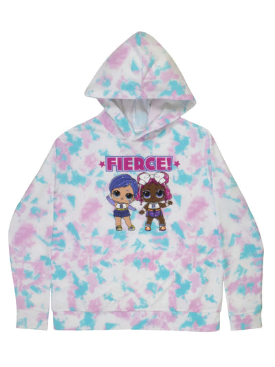 L.O.L. Surprise! Hoodie and T-Shirt Combo 2-Pack for Girls, Girls LOL Surprise Hooded Sweatshirt and Tee Bundle Set