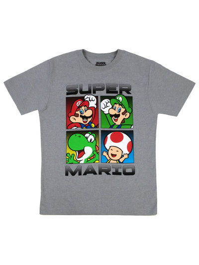 NINTENDO Super Mario Mario Kart Boys Short Sleeve T-Shirt 3-Pack Bundle Set