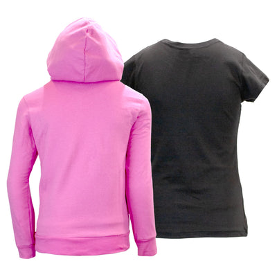 L.O.L. Surprise! Hoodie and T-Shirt Combo 2-Pack for Girls, Girls LOL Surprise Hooded Sweatshirt and Tee Bundle Set