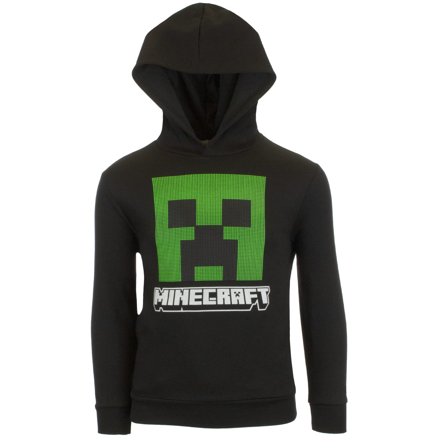 Minecraft Video Game Creeper Boys Pullover Fashion Hooded Sweatshirt for Kids, Hoodies for Kids