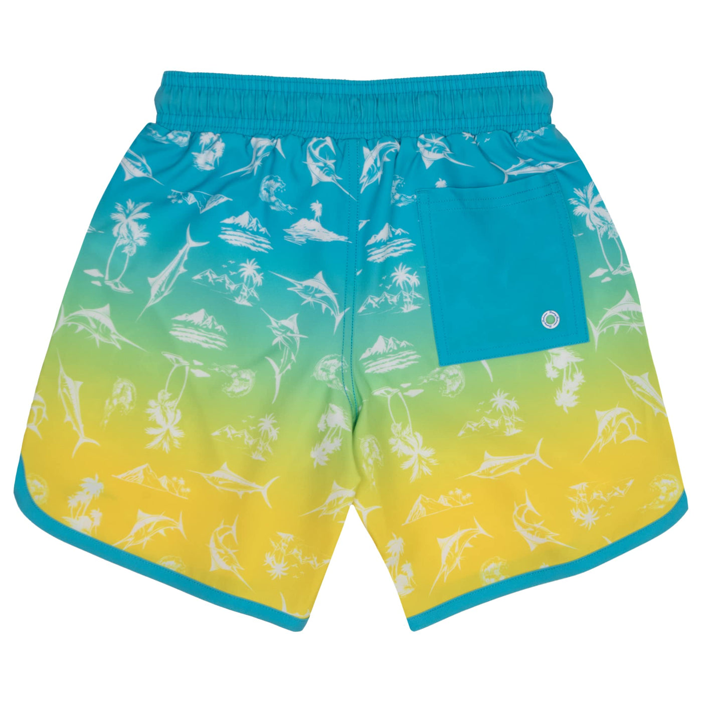 Tommy Bahama 2-Piece Swimsuit Set, Rash Guard & Swim Trunks 2-Pack Bundle Set for Boys and Toddlers