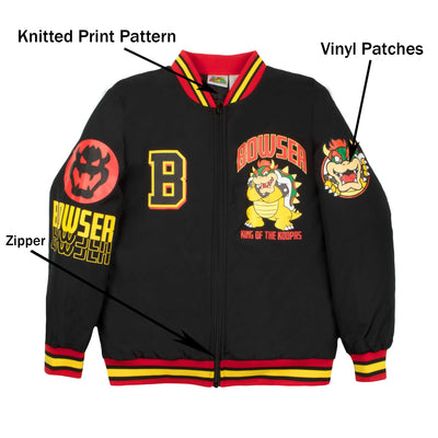 NINTENDO Super Mario Bomber Jacket, Mario and Luigi Bomber Jacket