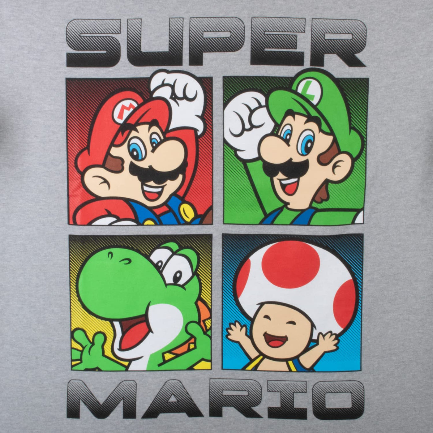 NINTENDO Super Mario Mario Kart Boys Short Sleeve T-Shirt 3-Pack Bundle Set