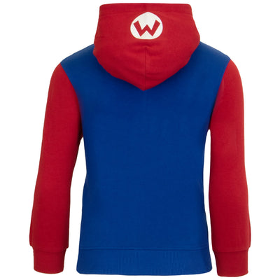 NINTENDO Super Mario Bros. Boys Costume Hoodies, Mario and Luigi Zip-Up Costume Hooded Sweatshirts for Boys