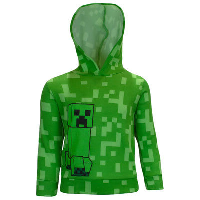 Minecraft Boys 2 Piece Fleece Pants Sets, Minecraft Pullover Hoodie and Jogger Set for Boys