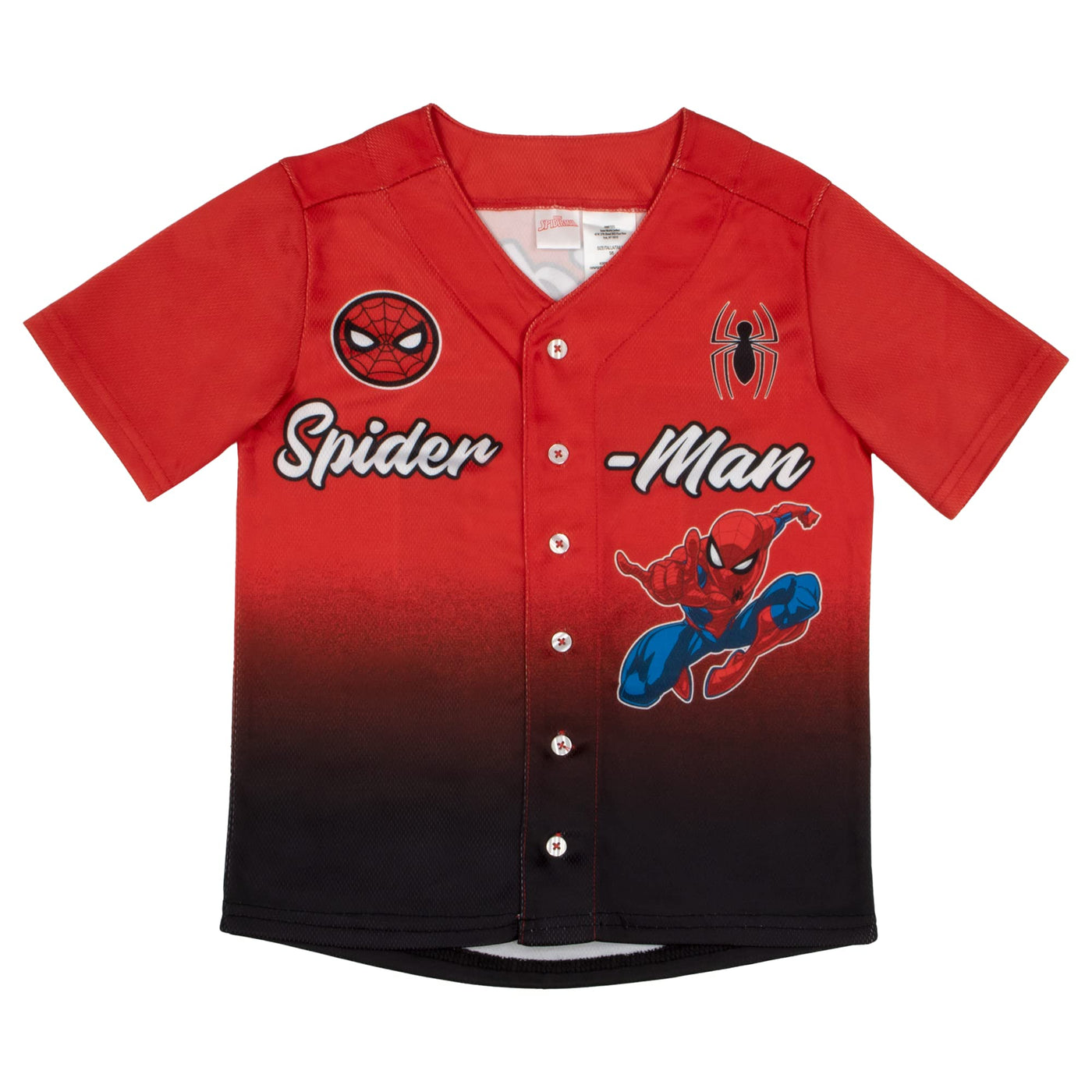 Marvel Spider-Man Boys T-Shirt 2-Pack, Spiderman Baseball Shirt and Tee 2-Pack Bundle Set for Boys