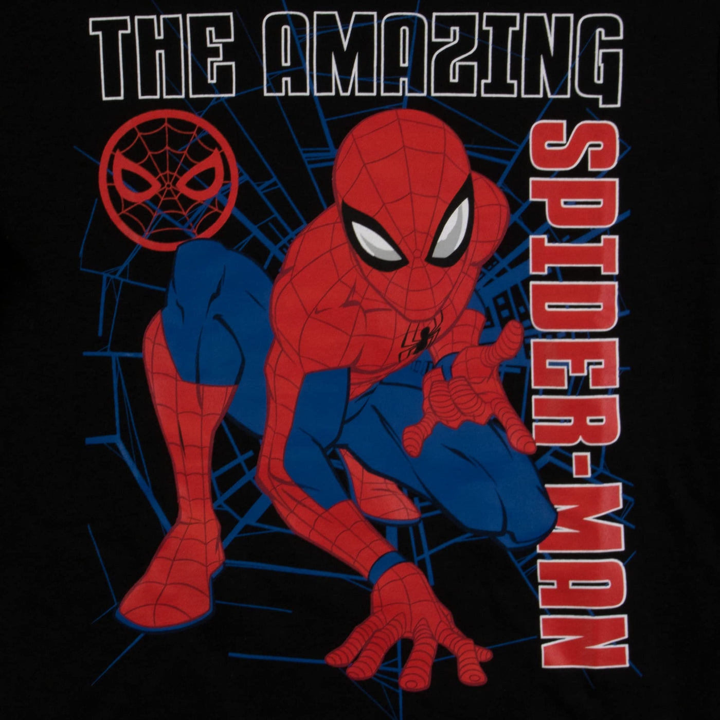 MARVEL Spider-Man and Avengers Long Sleeve T-Shirt 2-Pack for Boys, Spiderman and Avengers Boys Long Sleeve Tees Bundle Set