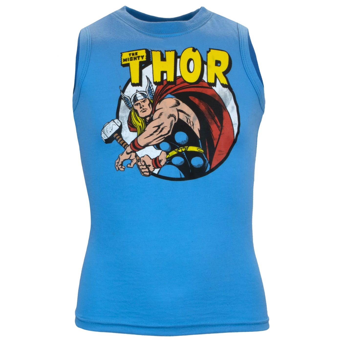 Marvel Avengers and Spider-Man Boys Superhero Short Sleeve T-Shirt, Tank Top and Mesh Shorts Set